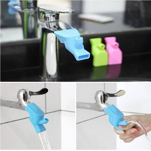 Silicone Dual Purpose High Elastic Water Faucet Extending Tool Water Tap Pack Of 2