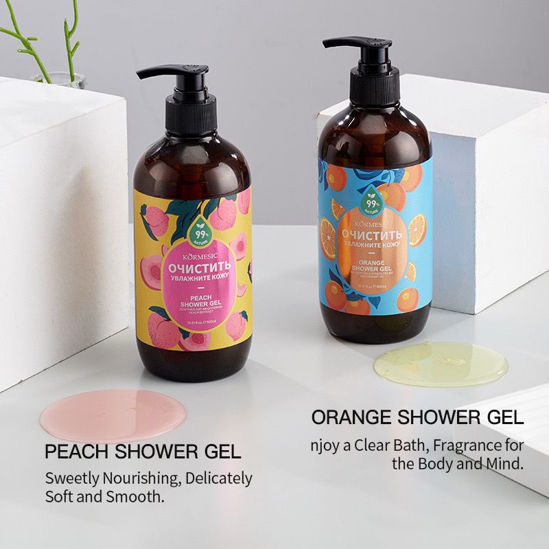 KORMESIC Hydrating Skin Rejuvenating Body Wash for Body Cleansing and Body Care Shower Gel