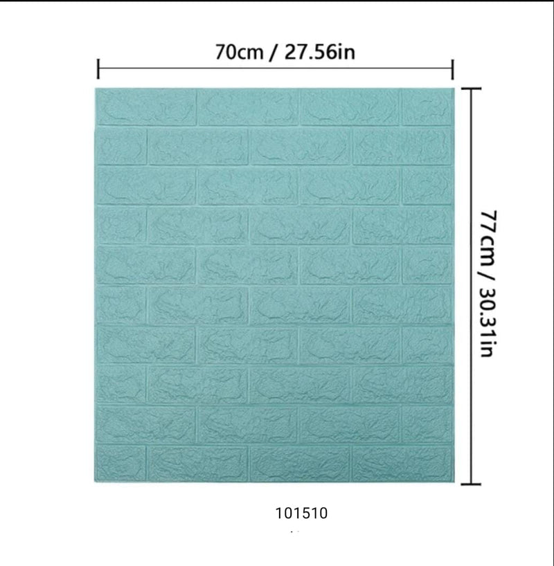 3D Embossed Wall Brick Sheet Panel Waterproof Foam Indoor Wall Tile