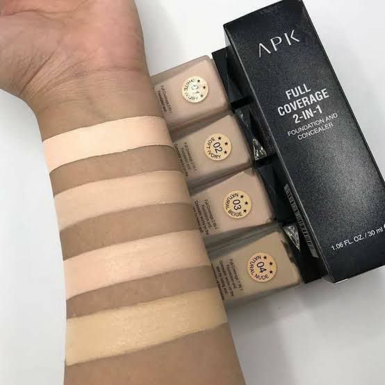 APK Full Coverage 2in1 Foundation Concealer