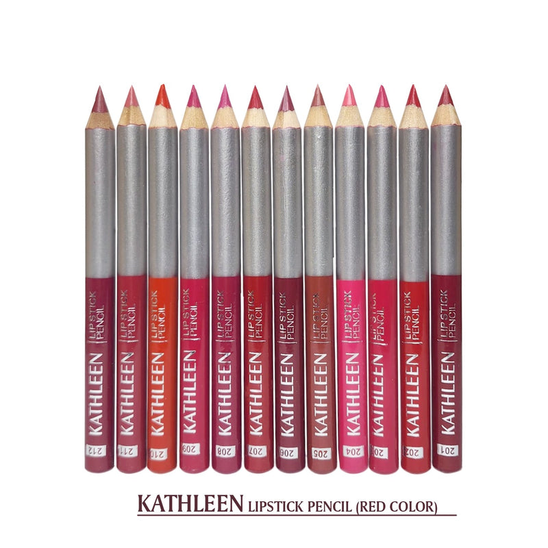 KATHLEEN Lip Color Pencil Combo – 12 Pcs