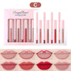 Dragon Ranee 4 Lip Gloss And 4 Lip Liner Pencil Set