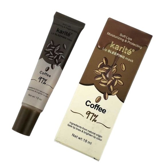 Karite Lip Sleeping Mask With Coffee Extract 18ml