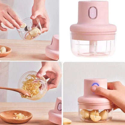 Rechargeable Powerful Mini Electric Food Garlic Chopper