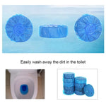 Blue Touch Automatic WC Flushing Toilet Cleaner 4Pcs Set