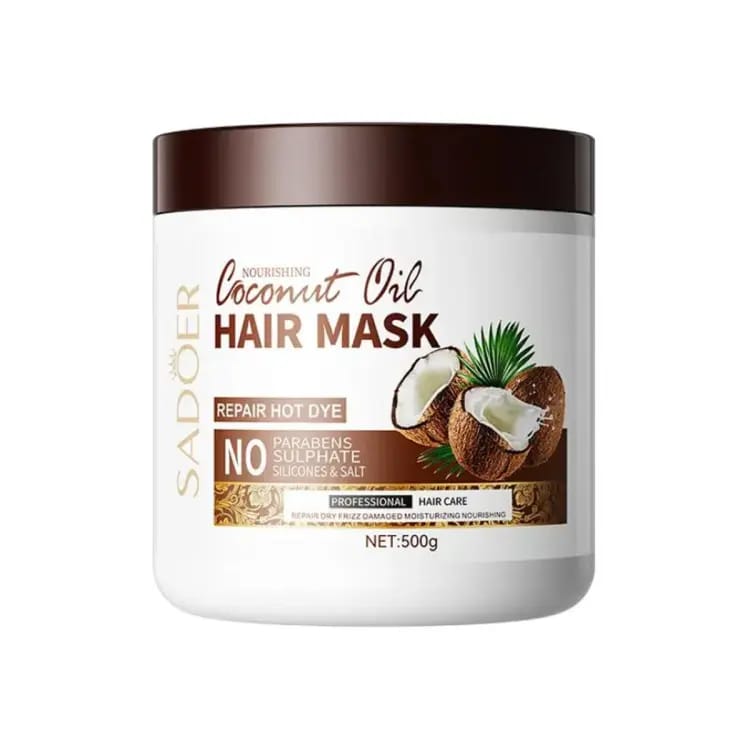 SADOER Nourishing Coconut Oil Repairing Hair Mask 500g