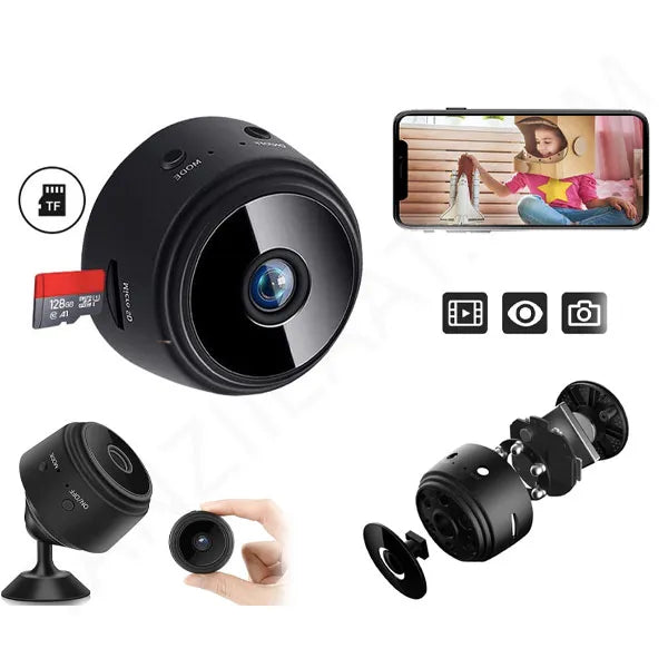 A9 Mini Camera With Wireless Connectivity And Live Intercom