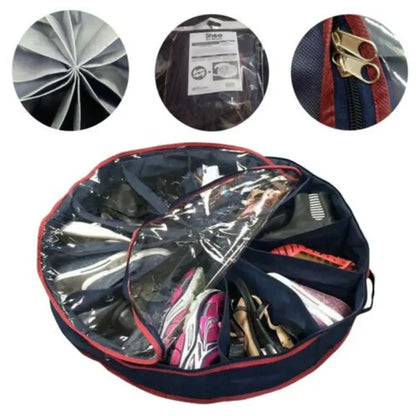 Multipurpose Round Shape Under Bed Organizer Closet Bag