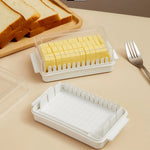 Butter Slicer Cutter Container Box With Lid