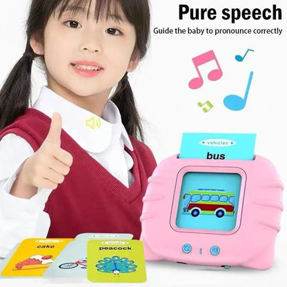 Early Educational Baby Talking Flash Cards Electronic Interactive Toys for Preschool Toddlers Kid