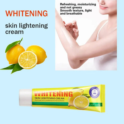 KORMESIC Lemon Beauty Whitening Skin Lightening Vitamin E Cream For Dark Spots Anti-Wrinkle Face Cream