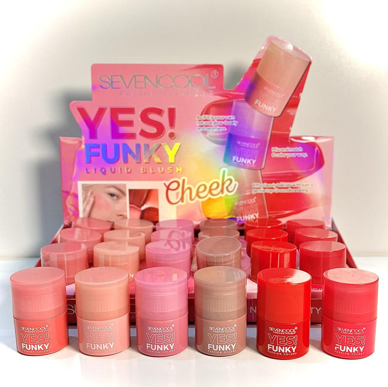 FunkyGlow 6-in-1 Liquid Cheek Tint Collection