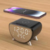 Multifunctional 3in1 Wireless Charging Dock Station Digital Clock Alarm Clock Temperature Monitor