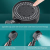 Multifunction 5 Mode Adjustable High Pressure Shower One-key Stop Water Massage Shower Head Water Saving Nozzle