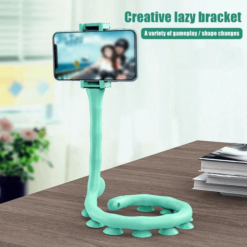 Multifunctional Flexible Adjustable Soft Grip Caterpillar Lazy Mobile Phone Holder