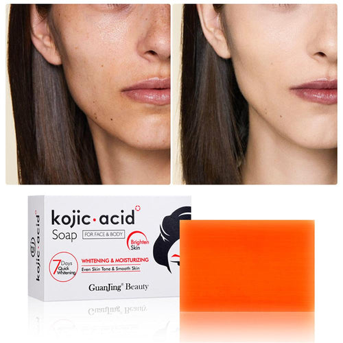 GuanJing Beauty Kojic Acid Whitening Soap For Face And Body