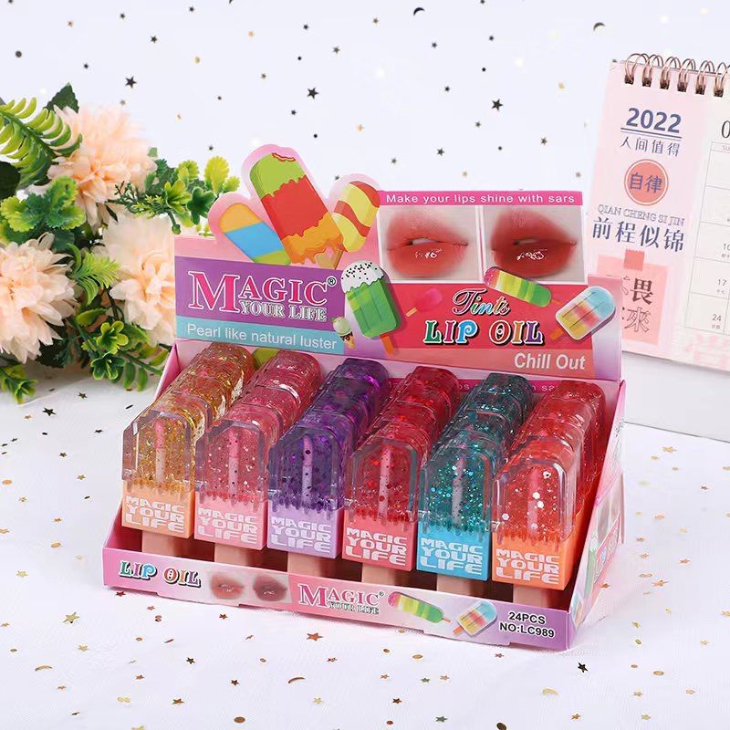 Magic Your Life Ice Cream Pink Magic Lip Gloss Lip Oil