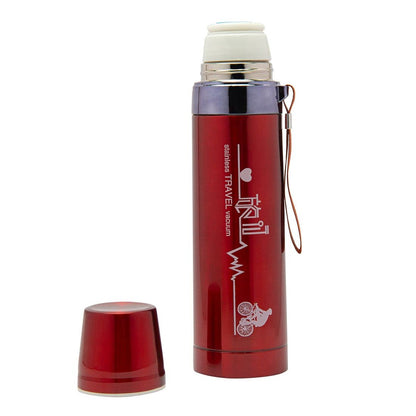 Stainless Steel World Travelers Metallic Flask Bottle 750ml
