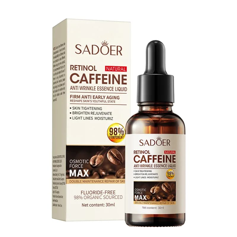 Sadoer Retinol and Caffeine Anti-Wrinkle Essence Serum 30ml