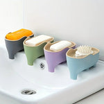 Elephant Design Creative Draining Soap Tray Holder