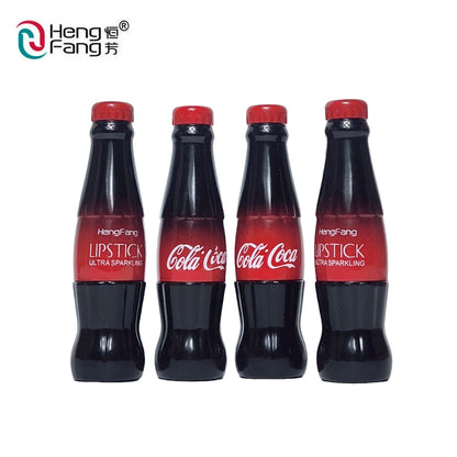 Heng Fang Cola Coca Matte Lipstick Ultra Sparkling 4pcs Set