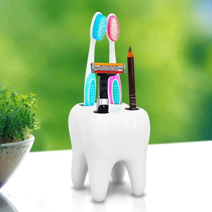 Teeth Shape Toothbrush Holder