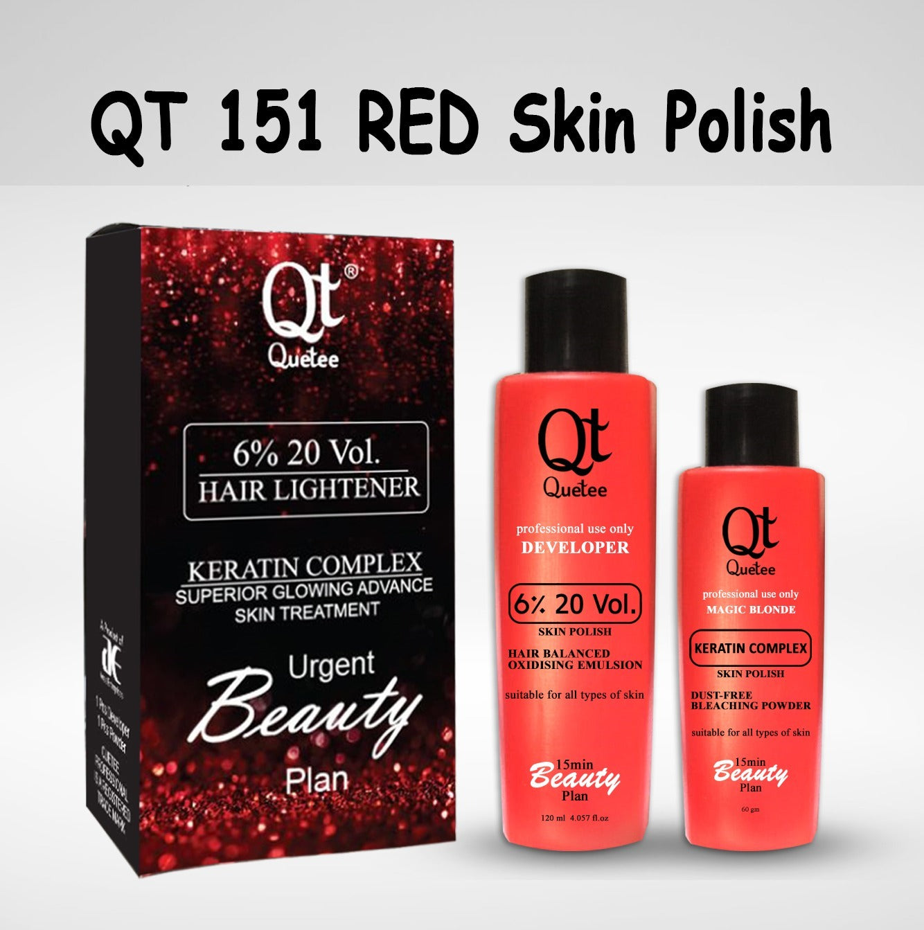 Quetee Keratin Complex Superior Glowing Advance Skin Treatment