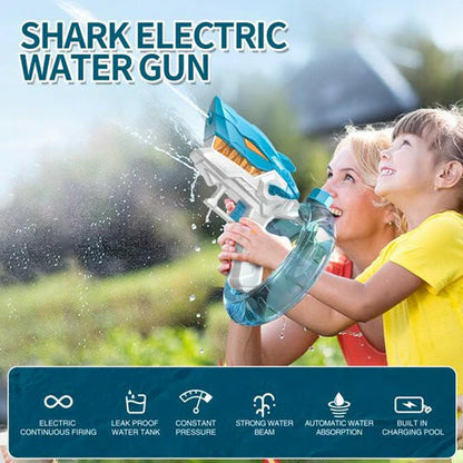 Rechargeable Electric Shark Spray Long Range Water Gun For Kid