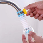 360 Adjustable Flexible Fan Faucet With Clip Faucet Tap Water Filter