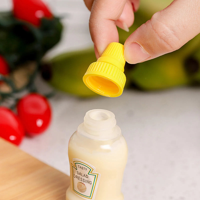 Mini Ketchup Bottles Easy To Carry Pack Of 2