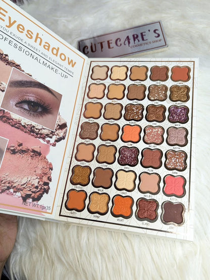 Beautyful 6 Shade Foldable Eyes Palette