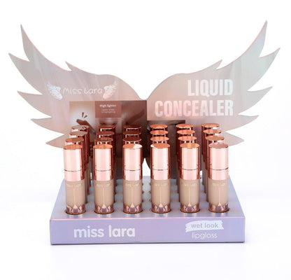 Miss Lara All Day Wear Multi Angle Repair Soft Shadow Liquid Concealer