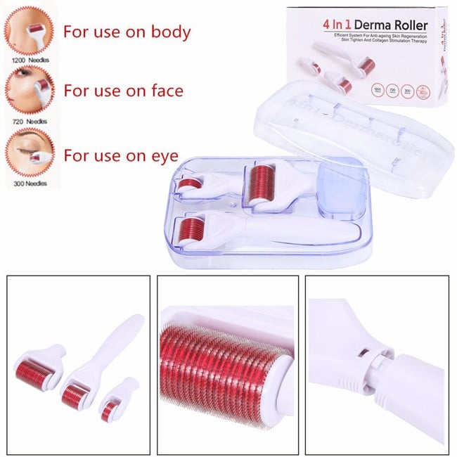 4 in 1 Derma Roller Kit