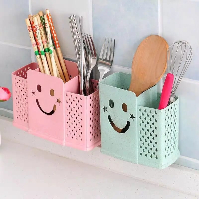 Multipurpose Cutlery Chopsticks Holder Storage Box Pack Of 2Pcs