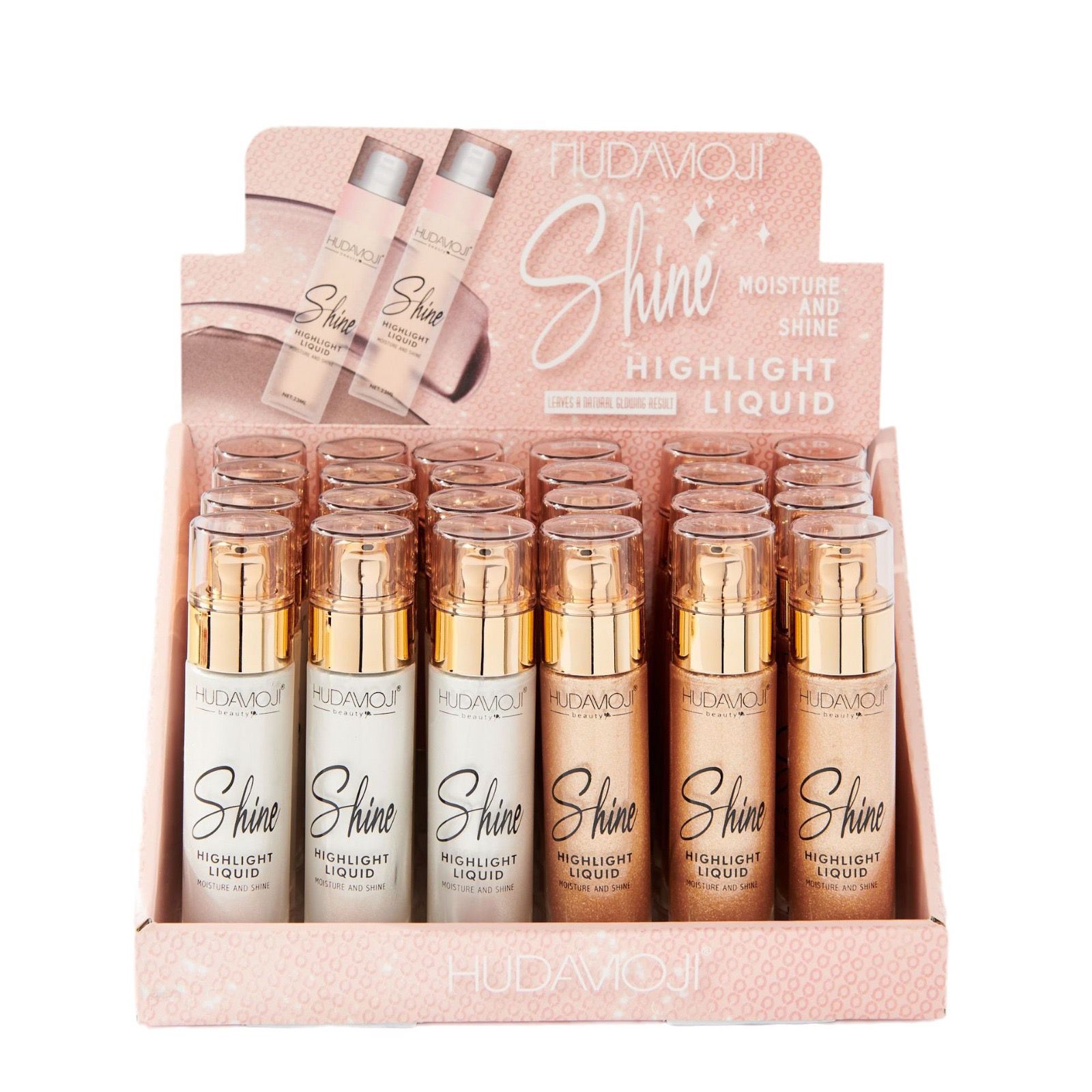 Hudamoji Shine Moisture And Shine Glow Makeup Highlight Liquid