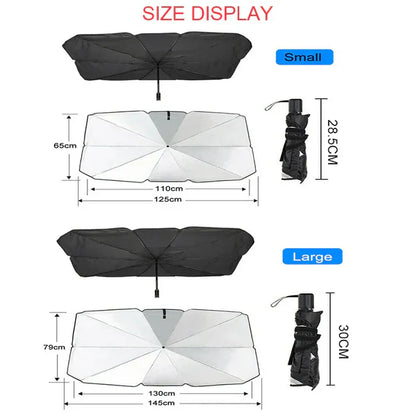 Car Sun Protector Sunshade Windshield Umbrella
