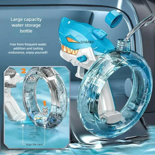 Rechargeable Electric Shark Spray Long Range Water Gun For Kid