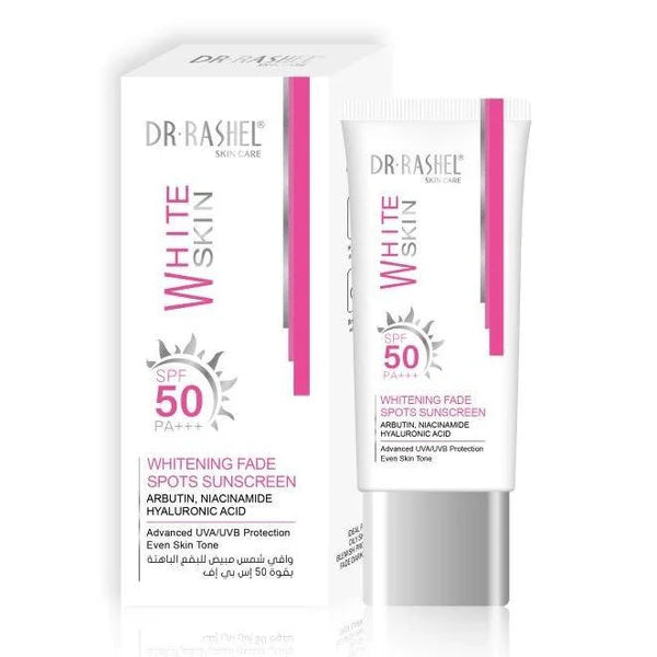 Dr Rashel Whitening Sunscreen Fade Spots SPF 50 PA+++ 50G
