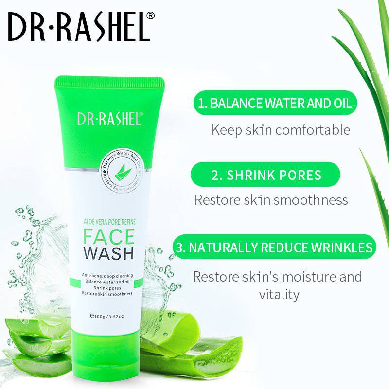 Dr Rashel Aloe Vera Pore Refine Face Wash