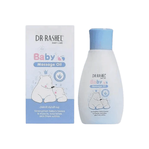 Dr Rashel Baby Massage Oil Aloe Vera & Vitamin E 160ml