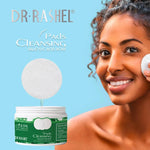 Dr Rashel Salicylic Acid Acne Cleansing Pads Facial Mask Acne Treatment Cotton Pads - 50 Dual - Textured Soft Pads