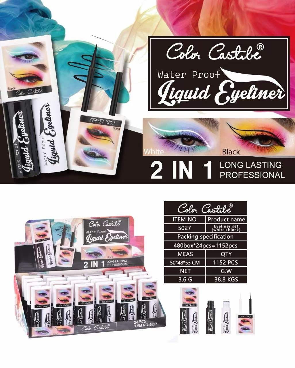 Color Castle Water Proof Liquid Eye Liner