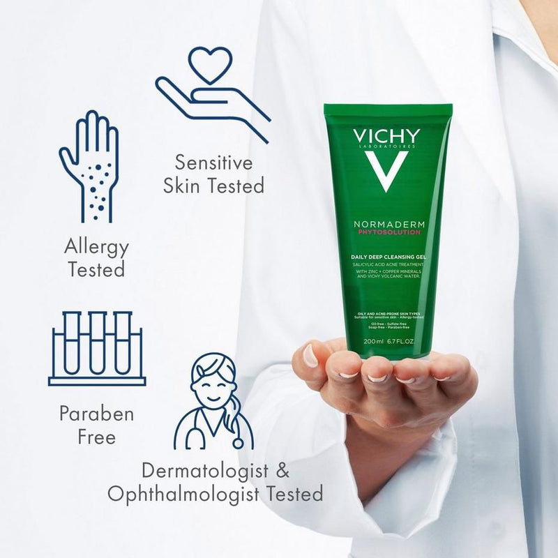 Vichy Normaderm Phytosolution Purifying Cleansing Gel 200ml