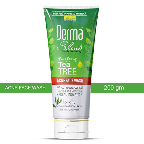 Derma Shine Tea Tree Acne Face Wash 200g
