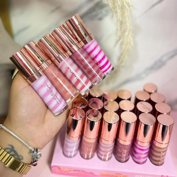 Hudamoji Color Fusion Lip Gloss Kit