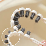 Multifunctional Flexible Groove Gap Hard Bristle Crevice Cleaning Brush