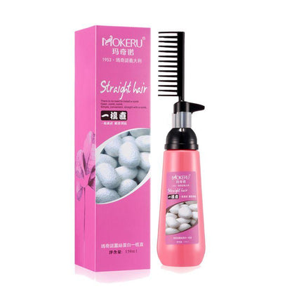 MOKERU Hair Straightening Cream Nourishing Fast Smoothing Hair Mask Hair Straightening Cream Nourishing Fast Smoothing Hair Mask