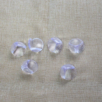 Set Of 4  Silicon Transparent Bubble Table Edge Corner Protector Baby Proofing Table Corner Guards