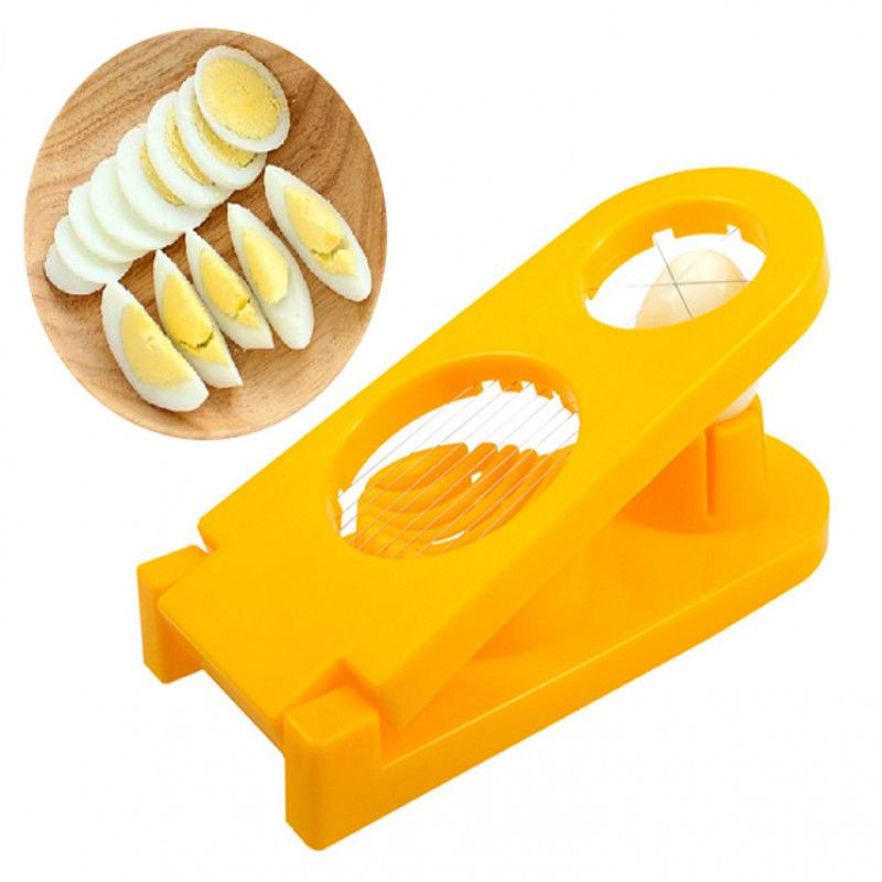 2in1 Egg Cutter And Slicer Double Side 2 Shapes