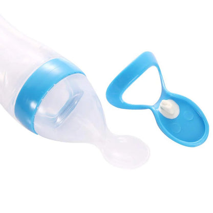 Baby Feeding Bottle With Spoon